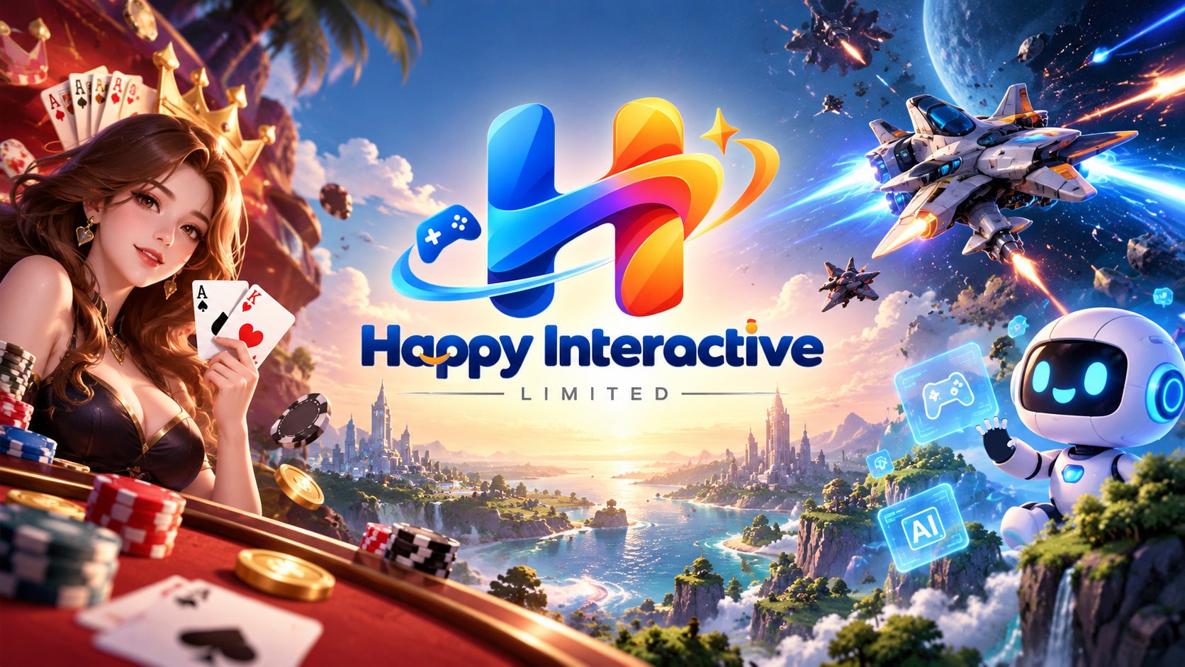 Happy Interactive Limited – card games, space shooter and AI games